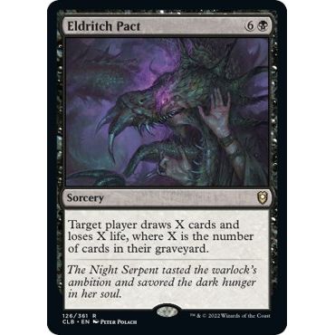 Image for Eldritch Pact (126) (CLB) - Magic: The Gathering