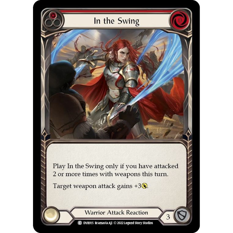 Image for In the Swing (DVR015) (RVD/DVR) - Flesh and Blood TCG