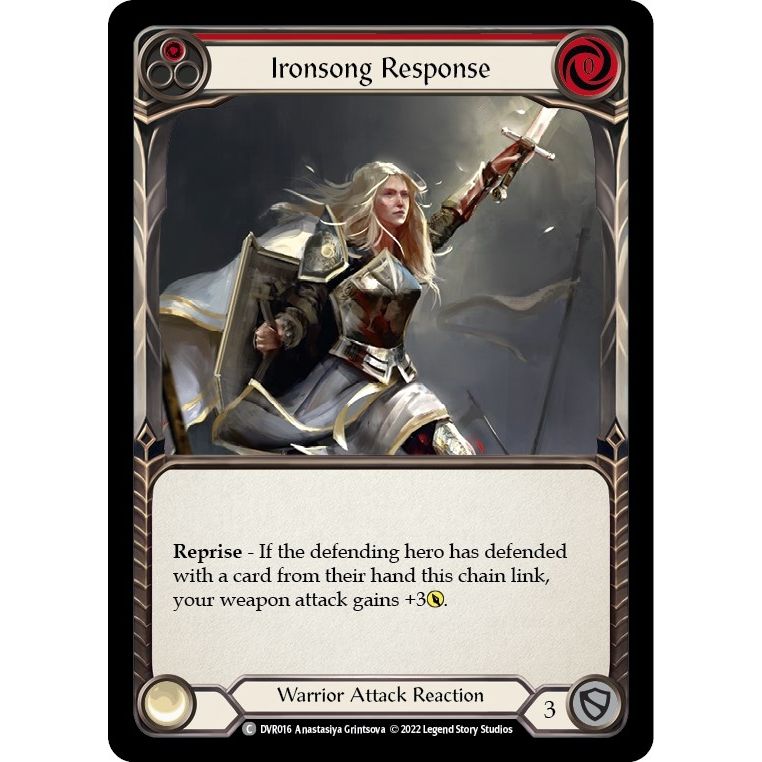 Image for Ironsong Response (DVR016) (RVD/DVR) - Flesh and Blood TCG