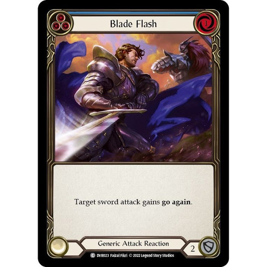 Image for Blade Flash (DVR023) (RVD/DVR) - Flesh and Blood TCG