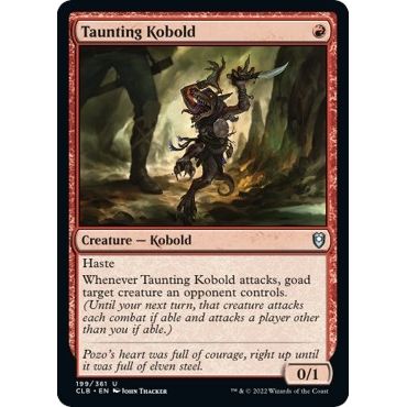 Image for Taunting Kobold (199) (CLB) - Magic: The Gathering
