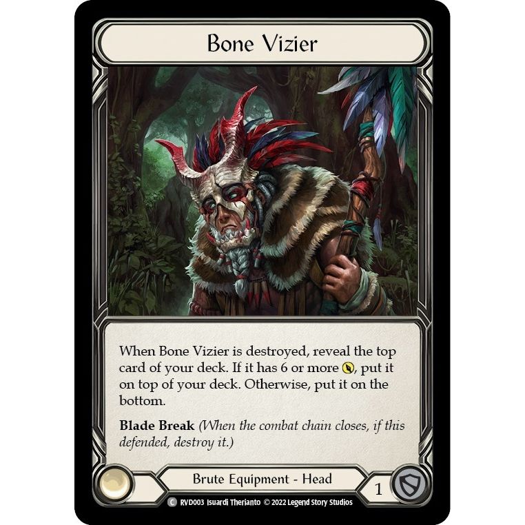 Image for Bone Vizier (RVD003) (RVD/DVR) - Flesh and Blood TCG