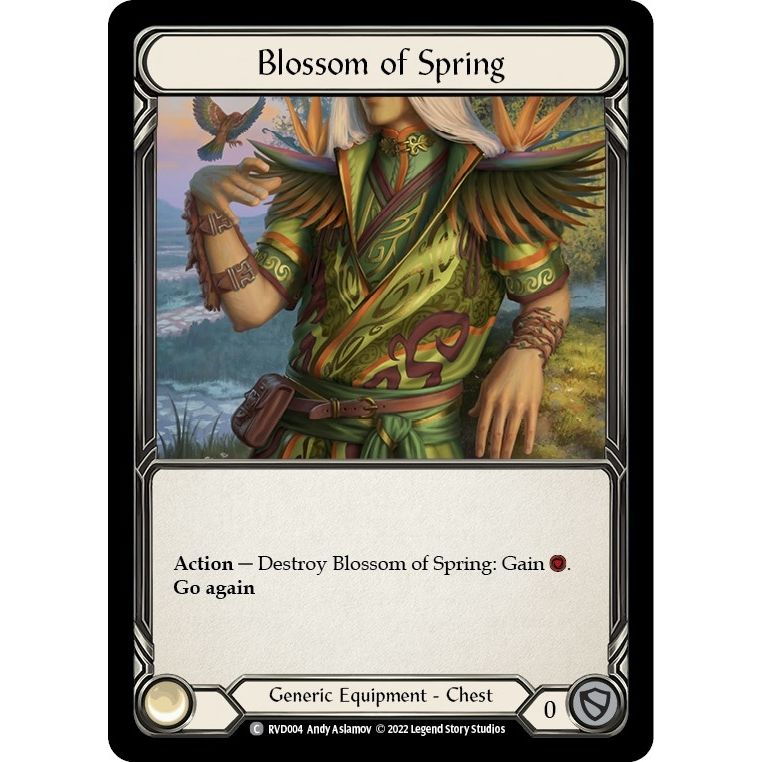 Image for Blossom of Spring (Rhinar) (RVD004) (RVD/DVR) - Flesh and Blood TCG