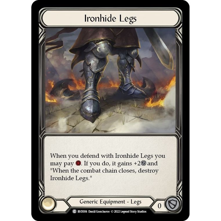 Image for Ironhide Legs (RVD006) (RVD/DVR) - Flesh and Blood TCG