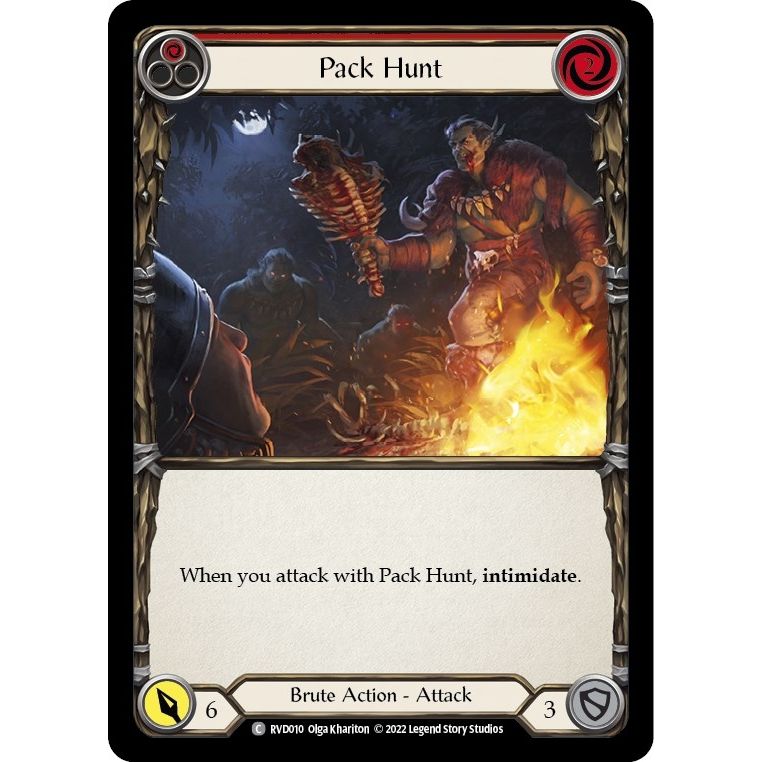 Image for Pack Hunt (RVD010) (RVD/DVR) - Flesh and Blood TCG
