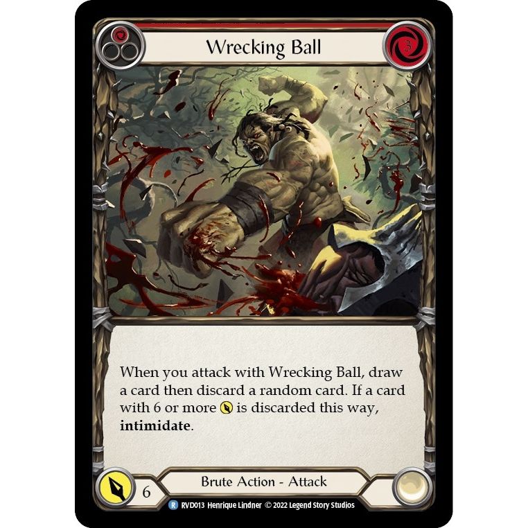 Image for Wrecking Ball (RVD013) (RVD/DVR) - Flesh and Blood TCG