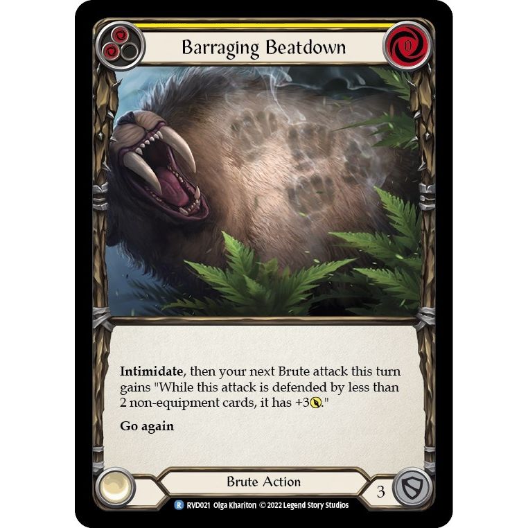 Image for Barraging Beatdown (RVD021) (RVD/DVR) - Flesh and Blood TCG