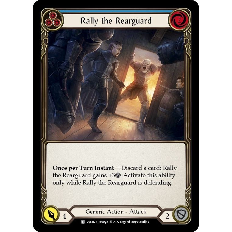 Image for Rally the Rearguard (RVD022) (RVD/DVR) - Flesh and Blood TCG