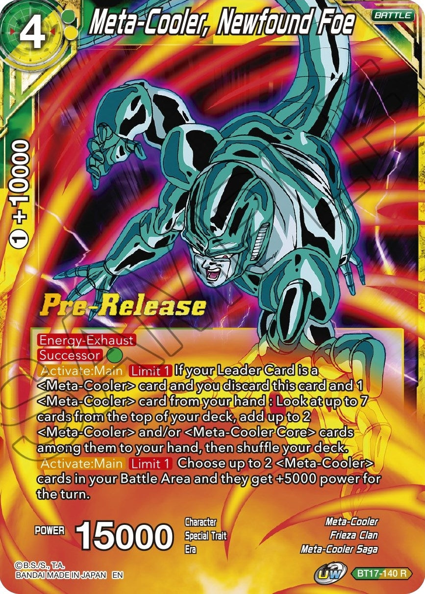 Image for Meta-Cooler, Newfound Foe (BT17-140) (DBS-B17PRE) - Dragon Ball Super: Masters