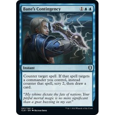 Image for Bane's Contingency (57) (CLB) - Magic: The Gathering