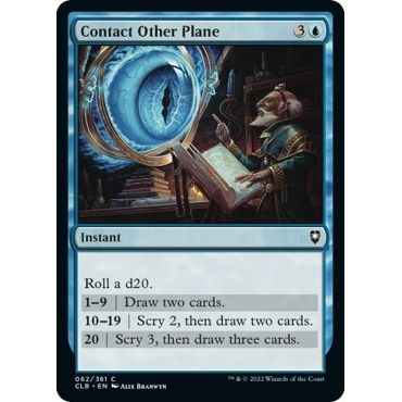 Image for Contact Other Plane (62) (CLB) - Magic: The Gathering