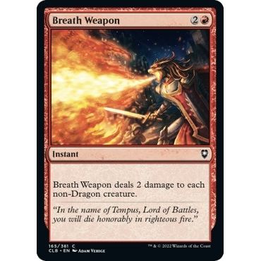 Image for Breath Weapon (165) (CLB) - Magic: The Gathering