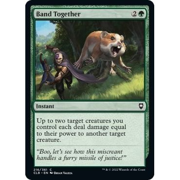 Image for Band Together (216) (CLB) - Magic: The Gathering