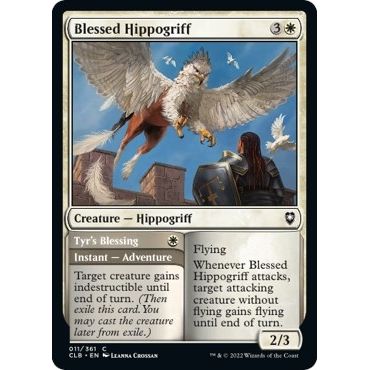 Image for Blessed Hippogriff (11) (CLB) - Magic: The Gathering
