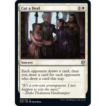 Image for Cut a Deal (14) (CLB) - Magic: The Gathering