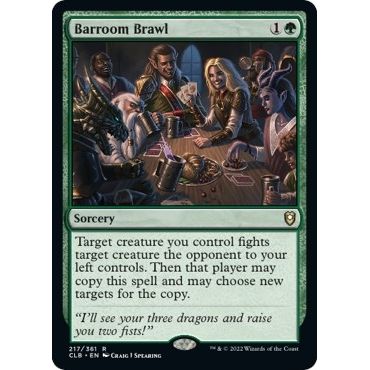 Image for Barroom Brawl (217) (CLB) - Magic: The Gathering