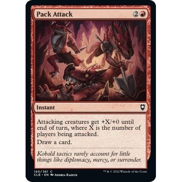 Image for Pack Attack (190) (CLB) - Magic: The Gathering