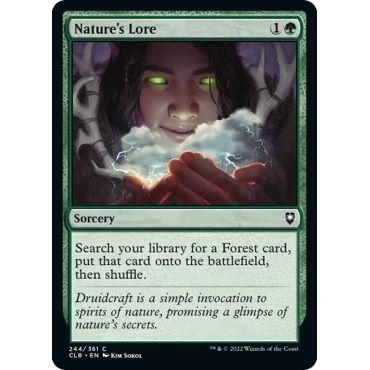 Image for Nature's Lore (244) (CLB) - Magic: The Gathering