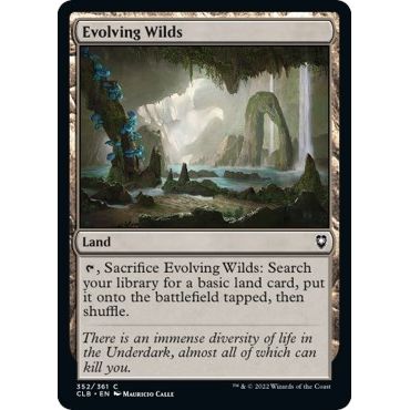 Image for Evolving Wilds (352) (CLB) - Magic: The Gathering