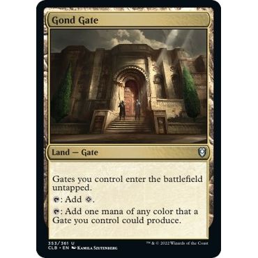 Image for Gond Gate (353) (CLB) - Magic: The Gathering