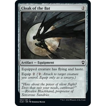 Image for Cloak of the Bat (307) (CLB) - Magic: The Gathering