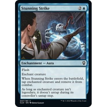 Image for Stunning Strike (97) (CLB) - Magic: The Gathering