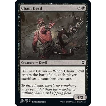 Image for Chain Devil (120) (CLB) - Magic: The Gathering
