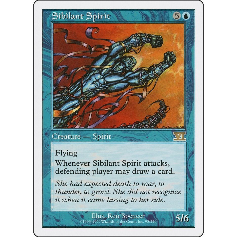 Image for Sibilant Spirit (98) (6ED) - Magic: The Gathering