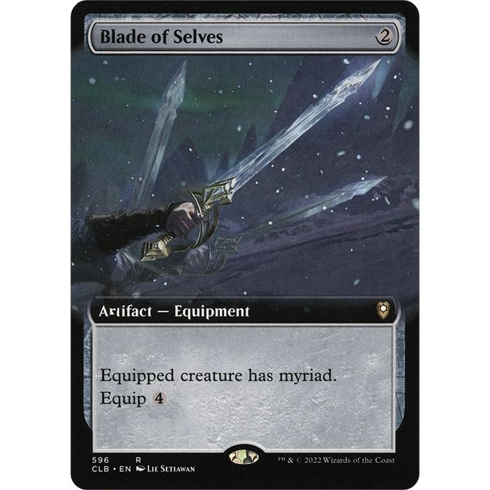 Image for Blade of Selves (Extended Art) (596) (CLB) - Magic: The Gathering