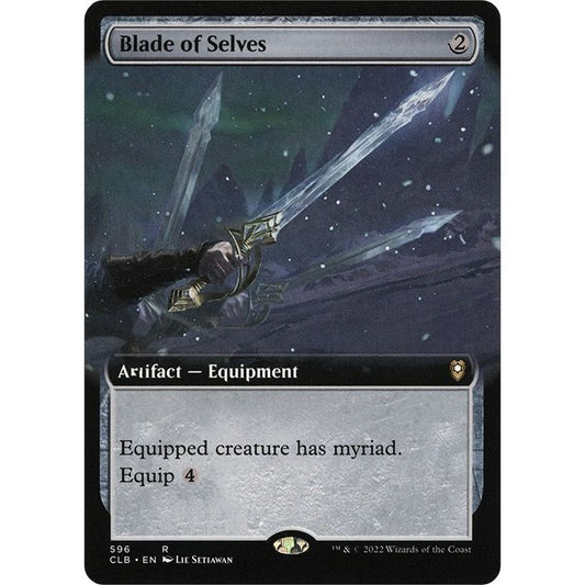 Image for Blade of Selves (Extended Art) (596) (CLB) - Magic: The Gathering