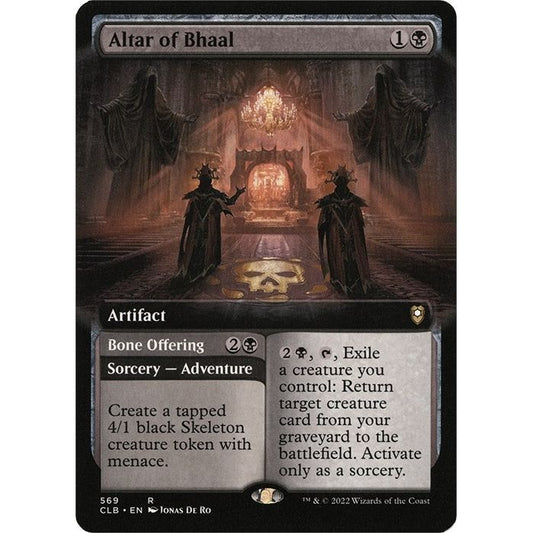 Image for Altar of Bhaal (Extended Art) (569) (CLB) - Magic: The Gathering