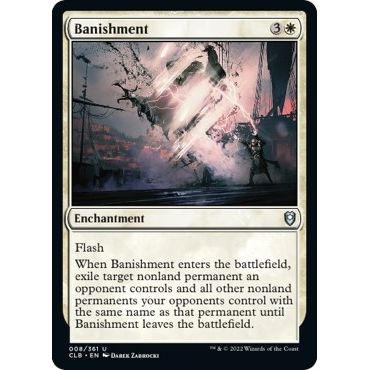 Image for Banishment (8) (CLB) - Magic: The Gathering