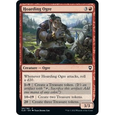 Image for Hoarding Ogre (181) (CLB) - Magic: The Gathering