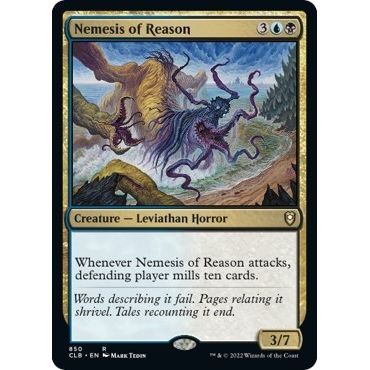 Image for Nemesis of Reason (850) (CLB) - Magic: The Gathering
