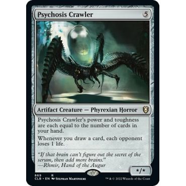 Image for Psychosis Crawler (869) (CLB) - Magic: The Gathering