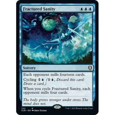 Image for Fractured Sanity (722) (CLB) - Magic: The Gathering