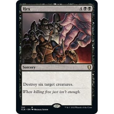 Image for Hex (757) (CLB) - Magic: The Gathering