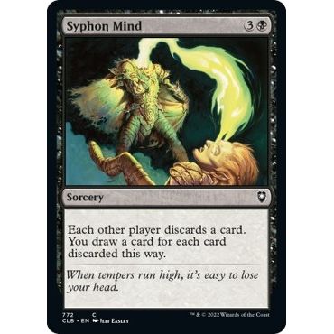 Image for Syphon Mind (772) (CLB) - Magic: The Gathering