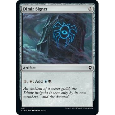Image for Dimir Signet (857) (CLB) - Magic: The Gathering