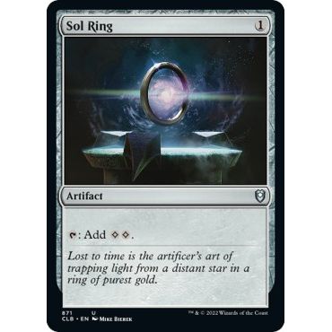 Image for Sol Ring (871) (CLB) - Magic: The Gathering