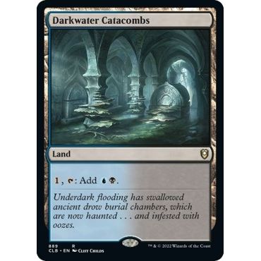 Image for Darkwater Catacombs (889) (CLB) - Magic: The Gathering