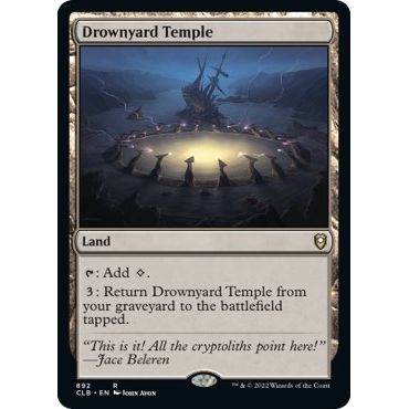 Image for Drownyard Temple (892) (CLB) - Magic: The Gathering