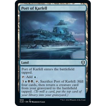 Image for Port of Karfell (908) (CLB) - Magic: The Gathering