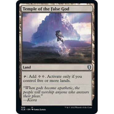 Image for Temple of the False God (925) (CLB) - Magic: The Gathering