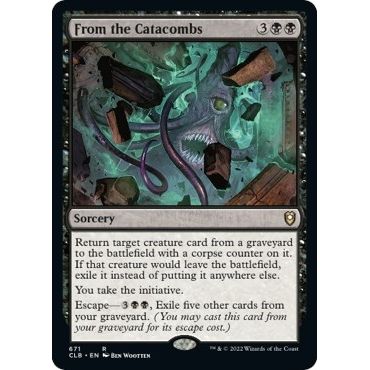 Image for From the Catacombs (671) (CLB) - Magic: The Gathering