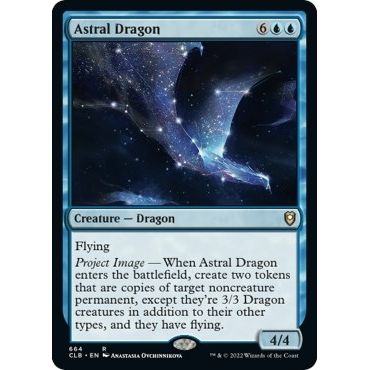 Image for Astral Dragon (664) (CLB) - Magic: The Gathering