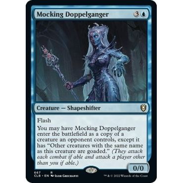 Image for Mocking Doppelganger (667) (CLB) - Magic: The Gathering