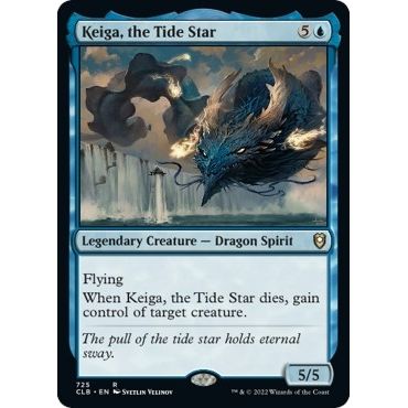 Image for Keiga, the Tide Star (725) (CLB) - Magic: The Gathering