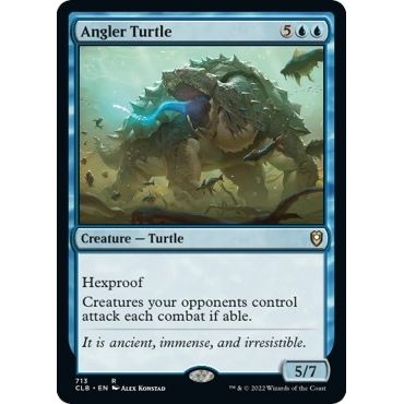 Image for Angler Turtle (713) (CLB) - Magic: The Gathering