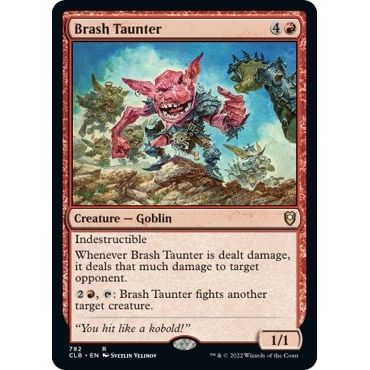 Image for Brash Taunter (782) (CLB) - Magic: The Gathering
